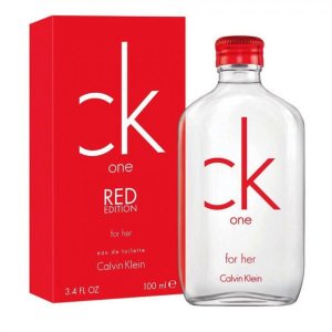 calvin klein CK ONE RED EDITION for her 100ml EDT